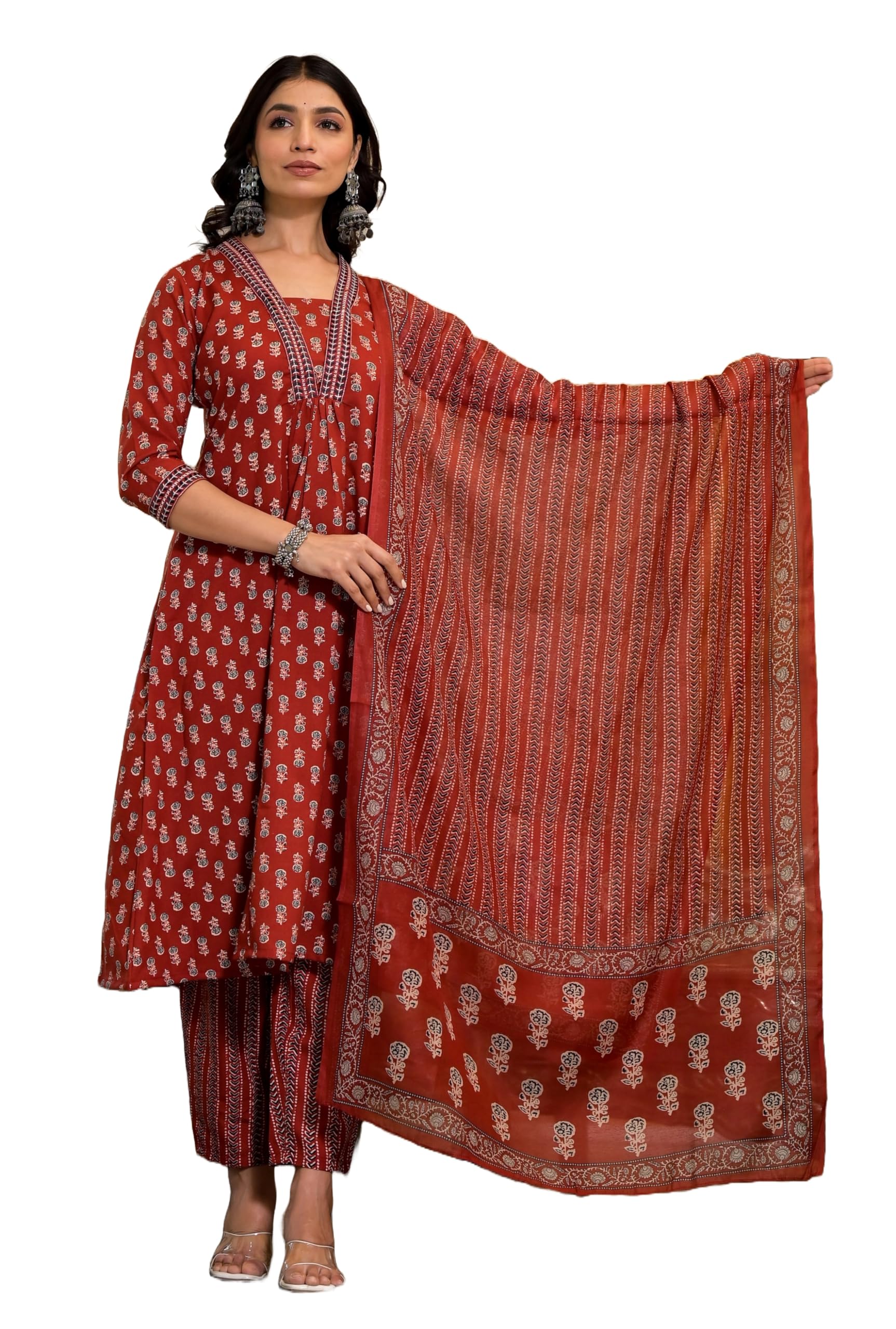 KLOSIA Womens Ethnic Set