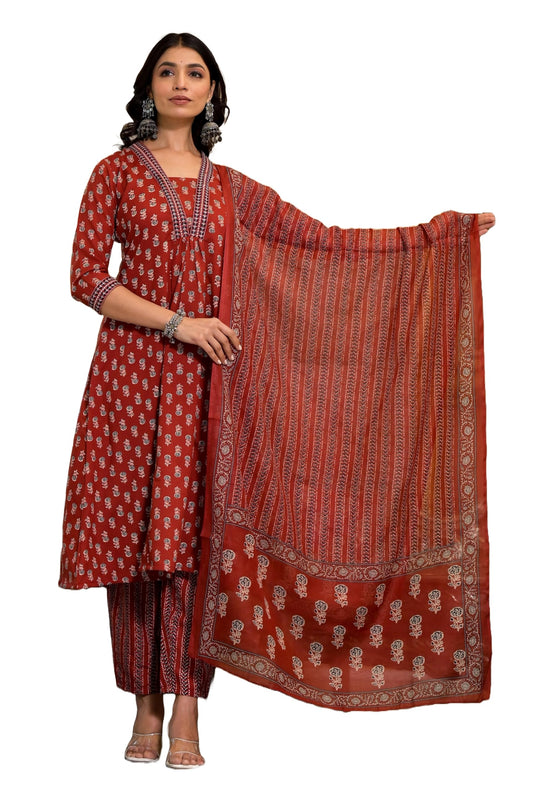 KLOSIA Womens Ethnic Set