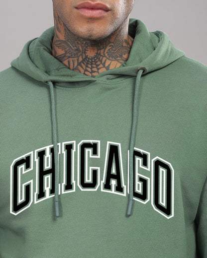 ADRO Men's Cotton Neck Hooded Sweatshirt (H24-CAGO)