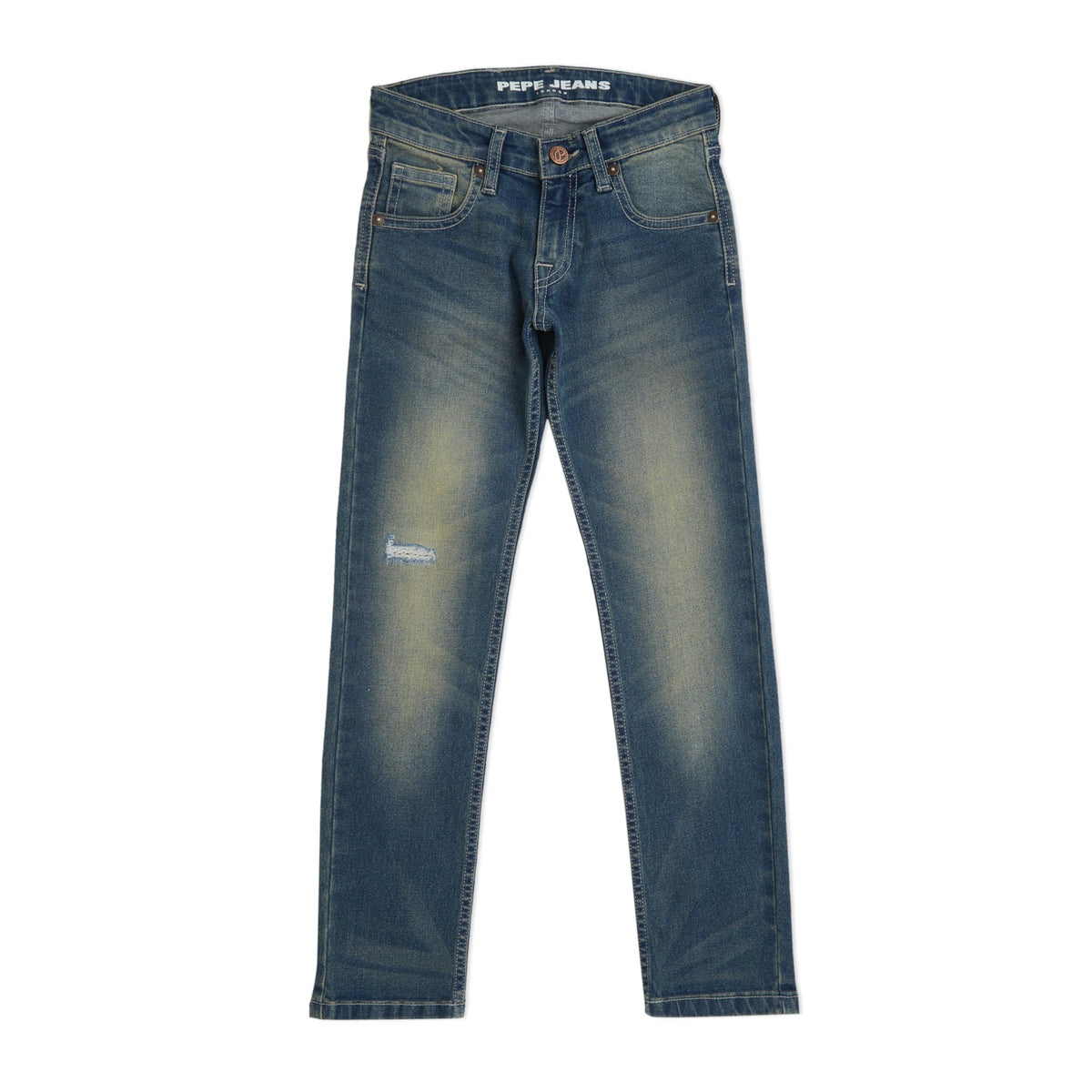 Pepe Jeans BoyS Slim Jeans (Pb201978G22_Med Light Tint