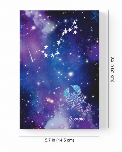 Accuprints A5 Premium Soft Bound Notebook Size 5.8 * 8.25 Inches Diary For Girls And Women (144 Ruled Pages With Planner, 80 Gsm