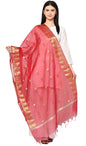 Weavers Villa Womens Banarasi Poly Silk Woven Dupatta, 2.25 Mtrs