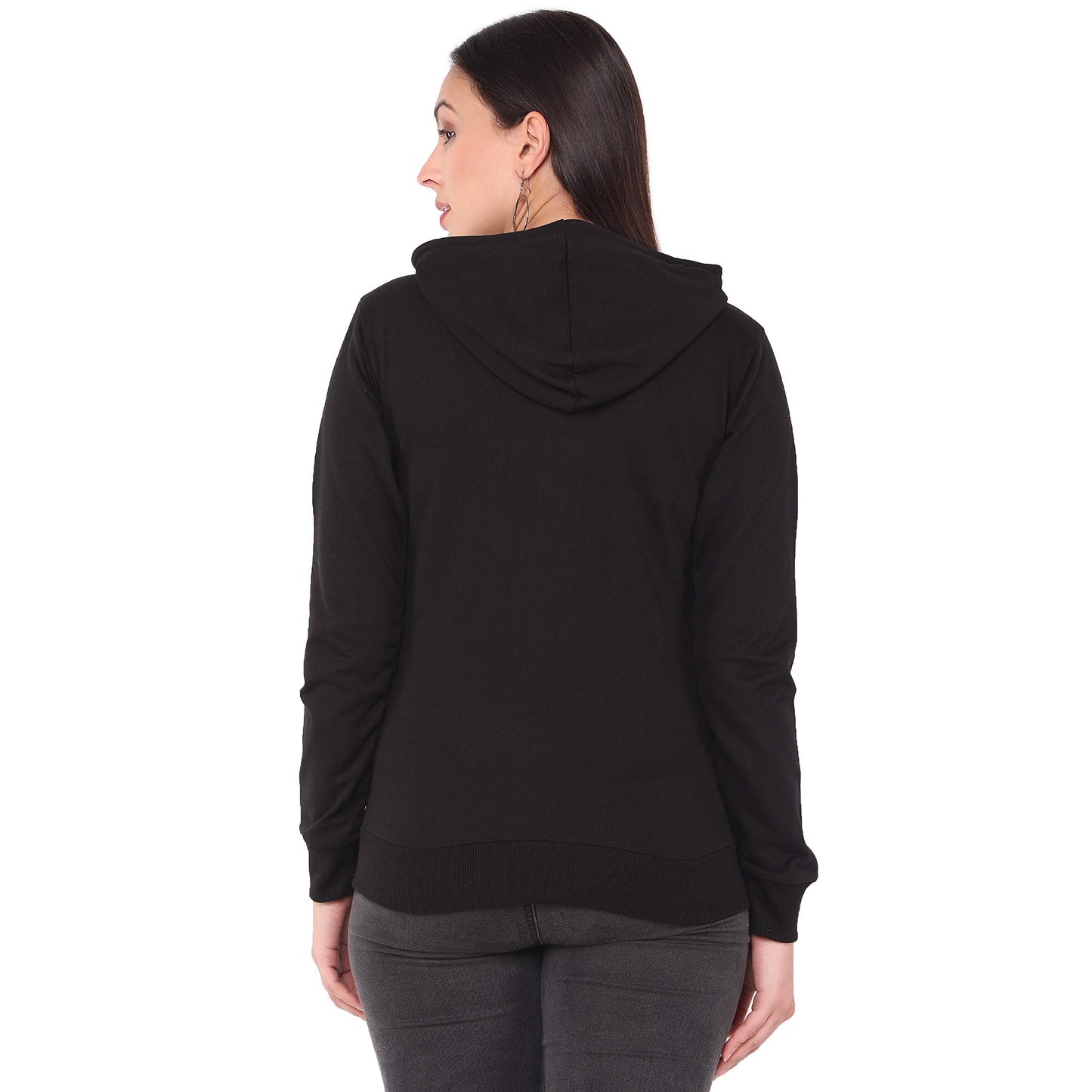 Juneberry Sweatshirt For Women, Cotton Blend Full Sleeves Aesthetic Sweatshirt For Women Stylish, Latest Winterwear With Neck Ho