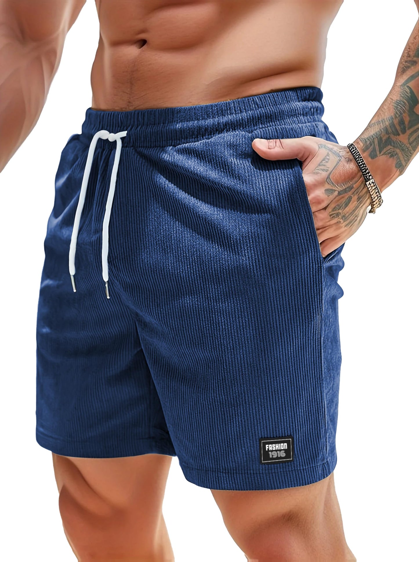 Peppyzone Mens (S to 5XL) Textured Stretchable Dry Fit Polyester Sports Shorts for Men, Activewear Shorts for Men (in, Alpha, M