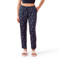 Enamor E048 Tapered Lounge Pants with Drawstring Details with Metal Ends