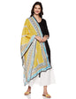 Aurelia Women'S Striped Cotton Dupatta (18Fek75090-63005_Fs_Green_Green_Free Size)