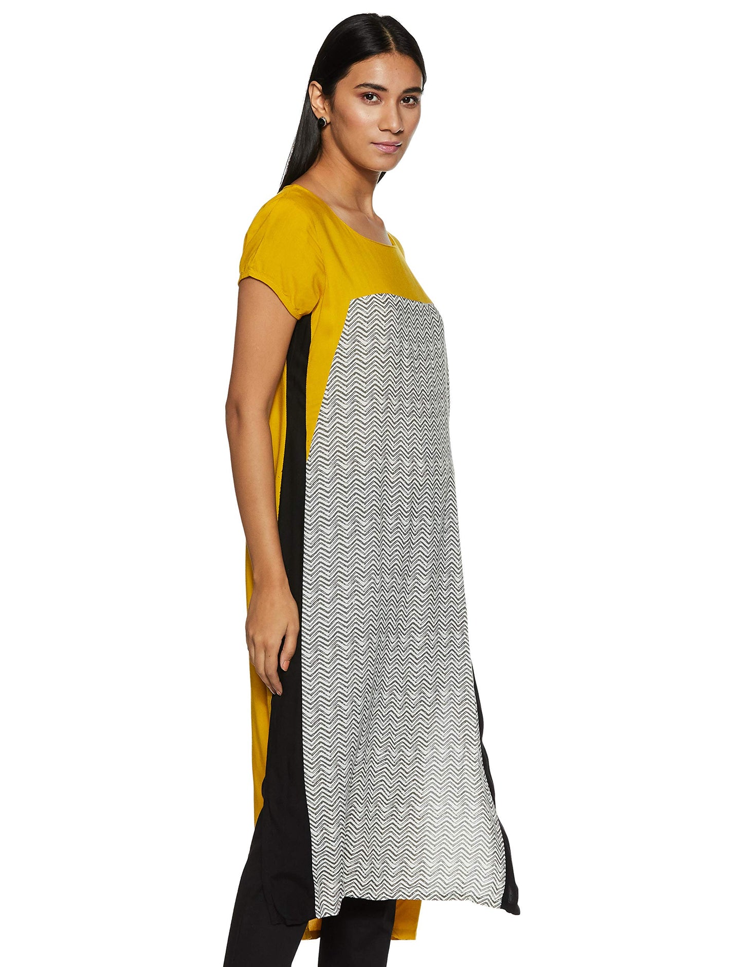 W for Woman Women's Straight Kurta (16FE15831-57150_Multi