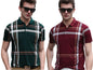 Noble Monk MenS (Combo Pack Of 2) -Regular Fit Polo T Shirt |Half Sleeves |Collar Tshirts | Casual T-Shirt For Men