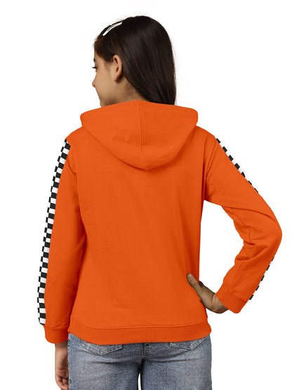 Kyda Kids GirlS Cotton Hooded Neck Hoodies - Sweatshirt With Hoodies Full Sleeves Girls Winter Wear, Long Sleeve Sweatshirts Fo