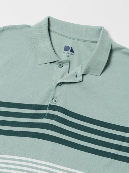 Dennis Lingo MenS Slim Fit Polo T-Shirt Teal