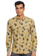 Pepe Jeans MenS Floral Regular Fit Casual Shirt (Pm306881-Lt Olive_Xl_Lt
