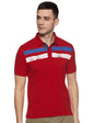 Pepe Jeans MenS Striped Regular Fit Polo (Pm541447_Red S)