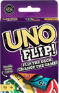 Mattel Games UNO FLIP! Family Card Game, with 112 Cards in a Sturdy Storage Tin, Makes a Great Game for 7 Year Olds and Up