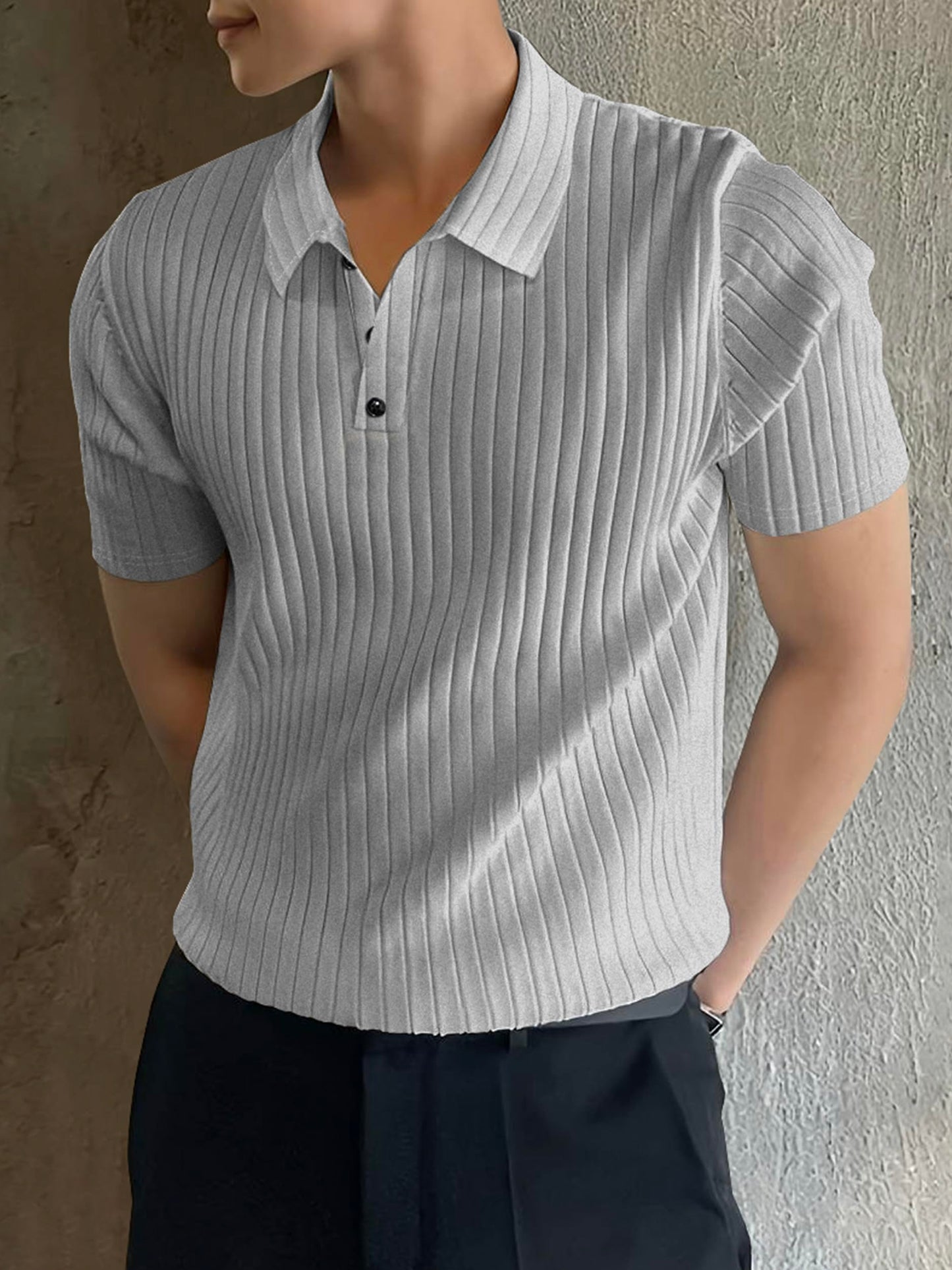 Noble Monk MenS Regular Fit Polo T Shirt |Half Sleeves |Collar Tshirts | Casual T-Shirt | Popcorn T-Shirt For Men