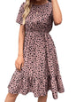 Tagas Women'S Knee-Length Dress (Op-3215-Dusty Pink-M_Pink_M)