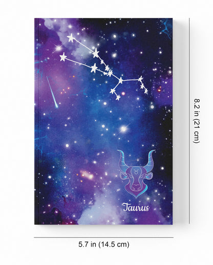 Accuprints A5 Premium Soft Bound Notebook Size 5.8 * 8.25 Inches Diary For Girls And Women (144 Ruled Pages With Planner, 80 Gsm