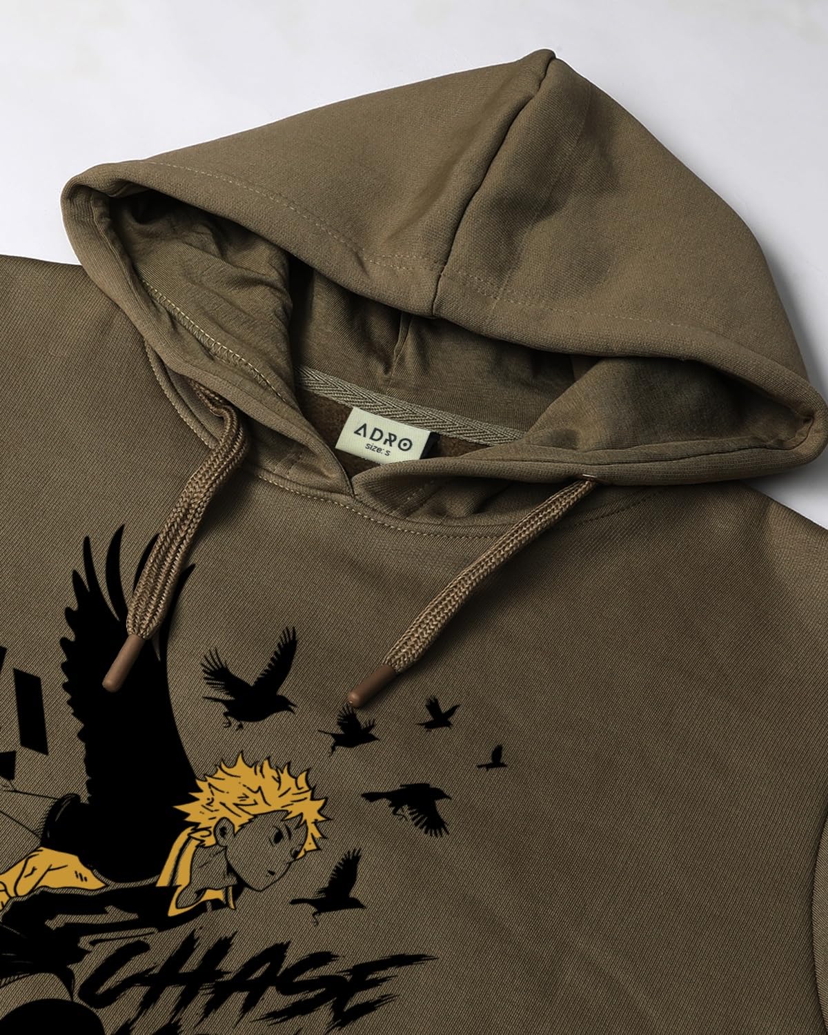 ADRO Hoodies for Men | Printed Hoodie for Men | Cotton Hoodie | Luffy Hoodie Gear 5 | Sweatshirt for Men | Anime Hoodie | H24-DR
