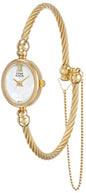Titan WomenS Nj197Ym01 Raga Classic Dial Watch With Metal Case Analog Japanese Quartz Mother Of Pearl/Gold Watch