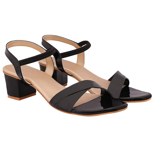 Shoetopia Womens Platform Heel Sandal (4 Uk)