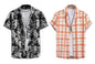 Rebelify Half Sleeve Printed Shirts For Men Regular Fit Printed Spread Collar Casual Shirt Lycra Fabric With Combo Shirt (Pack O