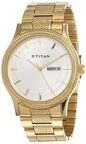 Titan Analog Silver Dial MenS Watch - 1650Ym05