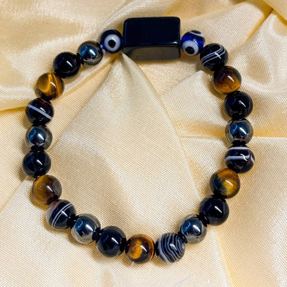 Astrotalk Evil Eye Protection Bracelet | Ward Off Negativity & Evil Eye | 108 Hours Energized by Top Astrologers | Handcrafted with Care | With Certificate of Authenticity | Protect Your Energy
