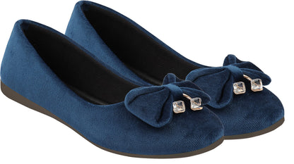 Shoetopia Girls Blue Trending Stylish Comfortable Bellies