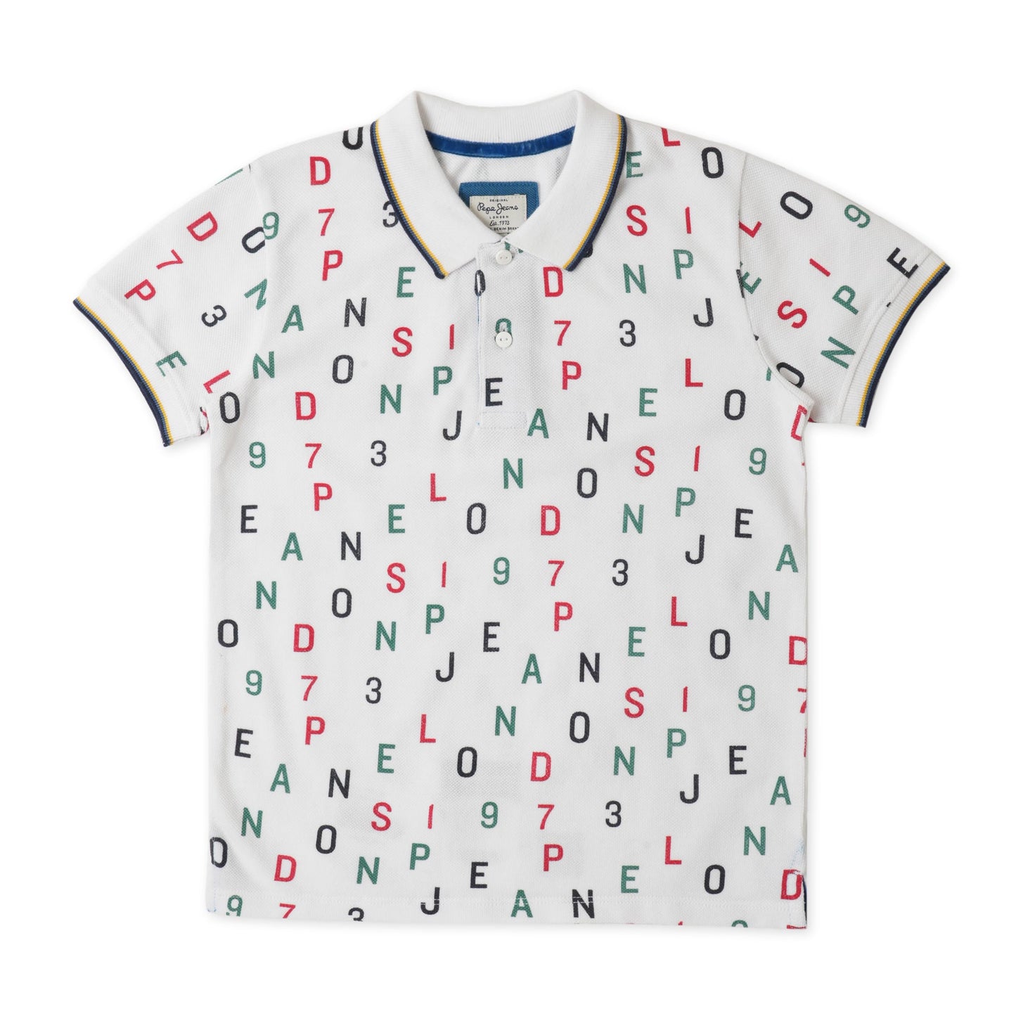 Pepe Jeans BoyS Regular Fit T-Shirt (Pb5408858004_White