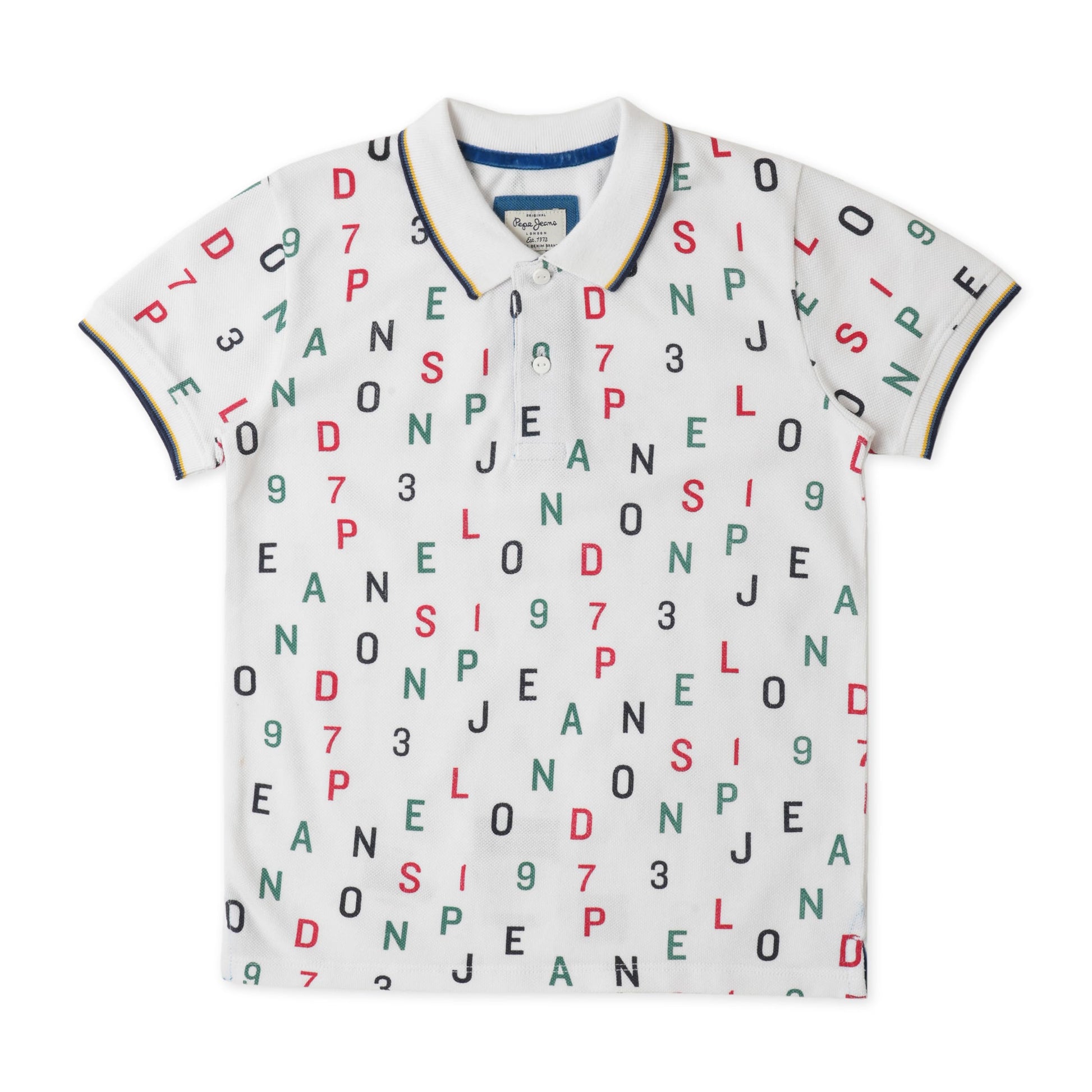 Pepe Jeans BoyS Regular Fit T-Shirt (Pb5408858004_White