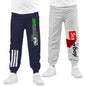 Kyda Kids Boys Cotton Printed Track Pants (Pack Of 2)