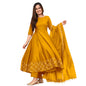 GoSriKi womens Kurta With Gold Printed Dupatta