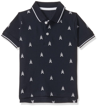 T2F Boys Cotton Regular Fit T-Shirt Navy