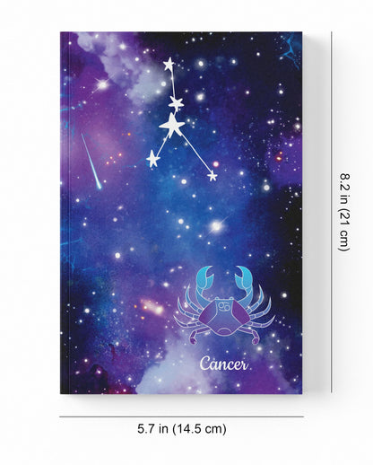 Accuprints A5 Premium Soft Bound Notebook Size 5.8 * 8.25 Inches Diary For Girls And Women (144 Ruled Pages With Planner, 80 Gsm