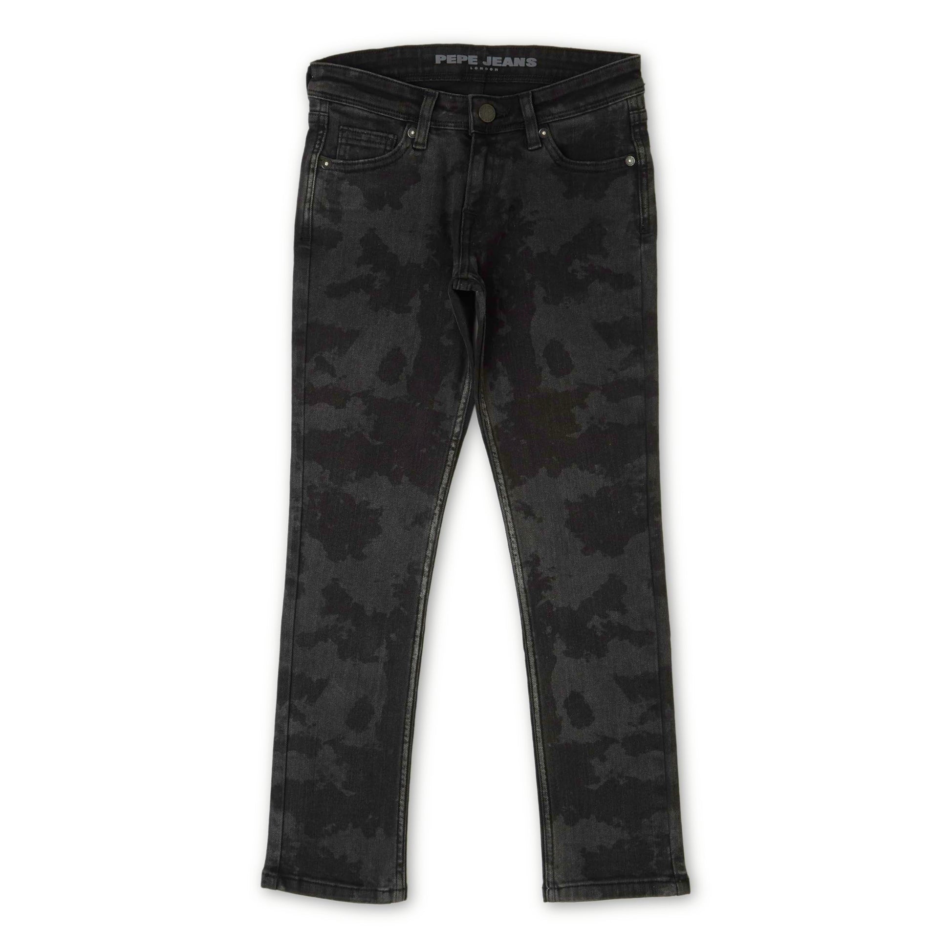 Pepe Jeans Cashed Mid Waist Slim Fit Denim, Black Used, 12