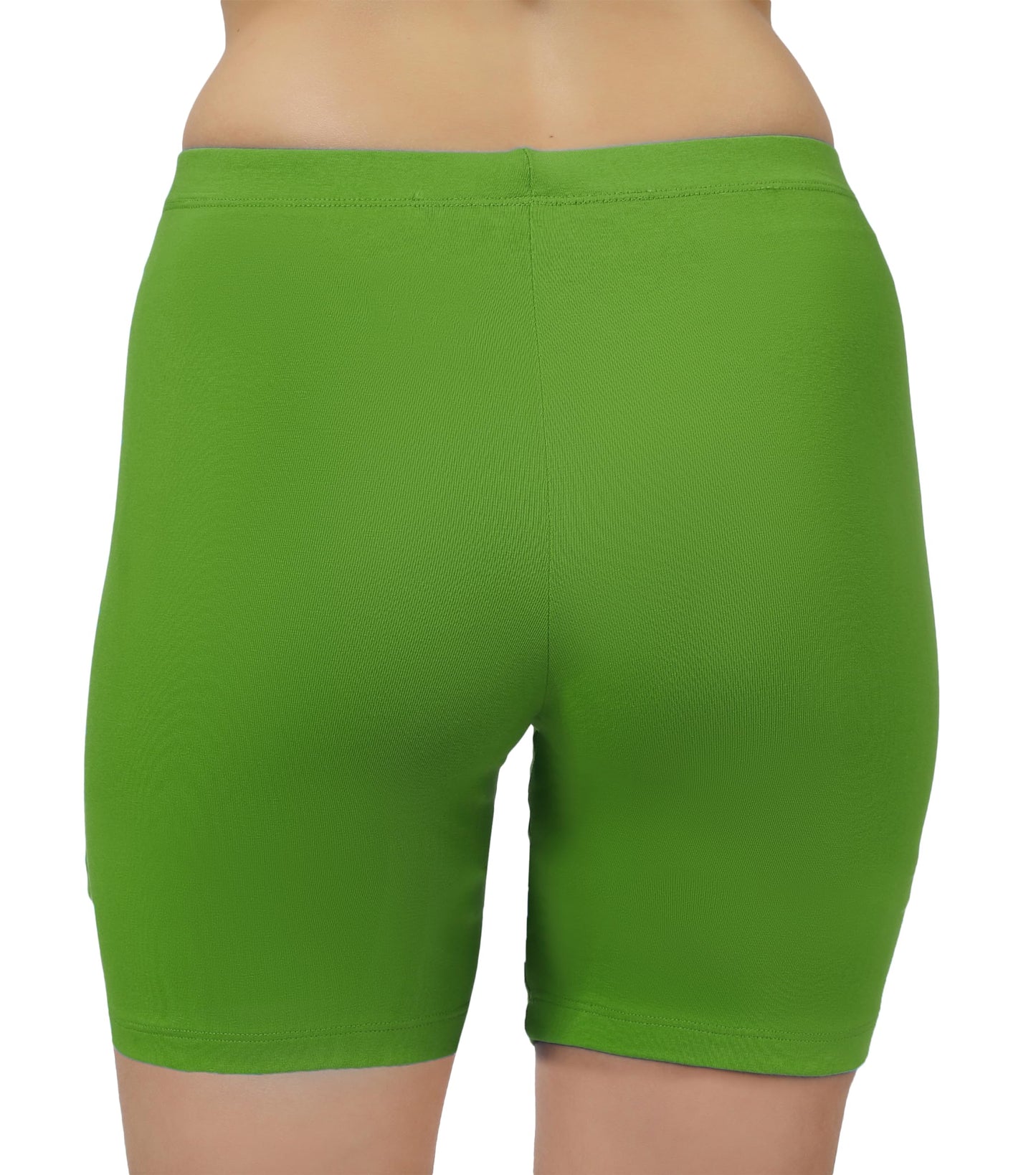 SHODOX Womens Anti Bacterial Cycling Shorts, Under Skirt Biker Shorts, High Waist Stretchable Yoga Shorts & Gym Workout Skin Fi