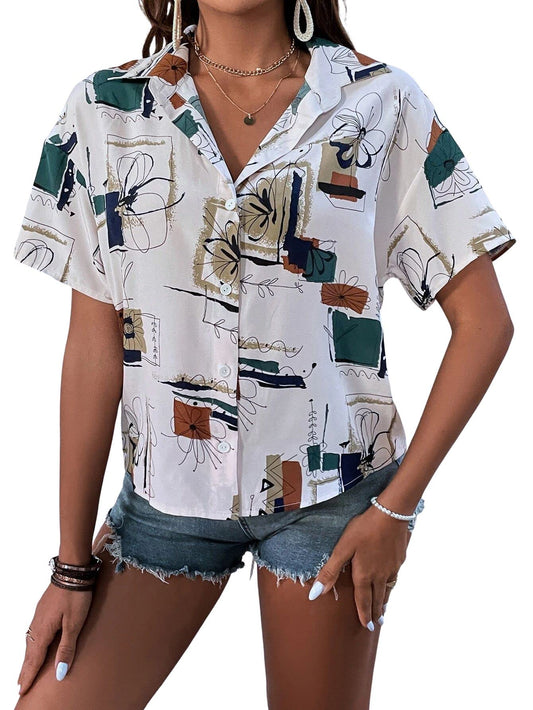 Dhruvi Trendz WomenS 2022 Fall Clothes Slub Rayon Trim Regular Fit Shirts Cap Sleeve Coller Neck Casual Plain Tops Blouse (Dt-W