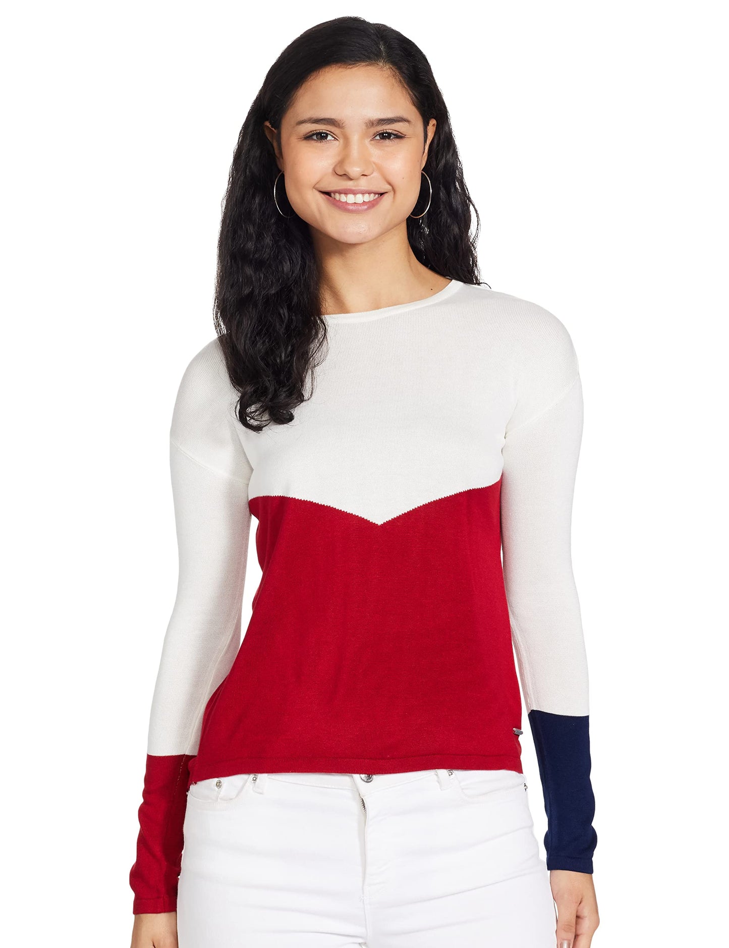 Pepe Jeans WomenS Sweaters (Pl701830_L, White, Large)