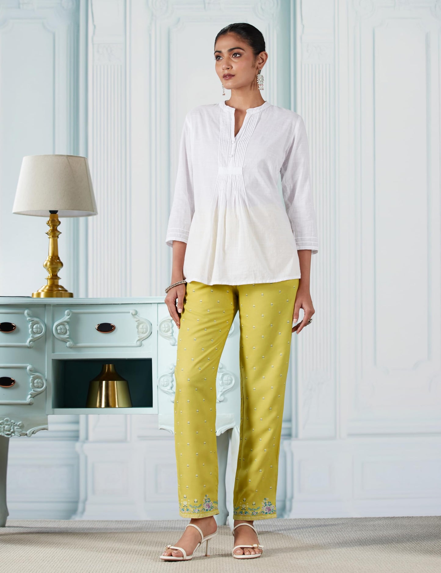 W for Woman W Strechable Slim Pants for Women | Trousers for Women