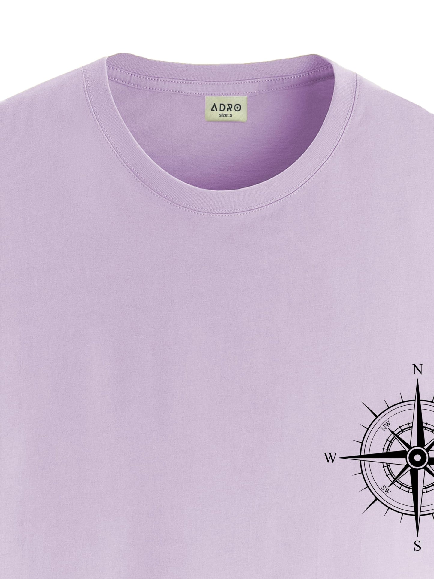 ADRO Tshirt for Men | Printed T Shirt for Men | 100% Cotton Tshirt | Graphic Printed T-Shirt | Chest Printed Tshirt | Unisex Tsh