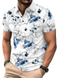 Eyebogler MenS Polo Neck Printed Regular Fit Half Sleeve T-Shirt