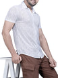 Noble Monk MenS Regular Fit Polo Shirt | 3/4 Sleeve | Casual Shirt For Men