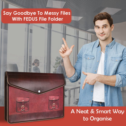 Fedus Documents Holder Envelope Folder, Stylist Printed File Storage Bag With Snap Button Transparent Plastic File For Documents