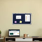 Eduway 1X2 Feet Small Pin Up Board/Notice Board/Bulletin Board/Soft Board/Display Board With High Resilience Foam Fabric For Sch