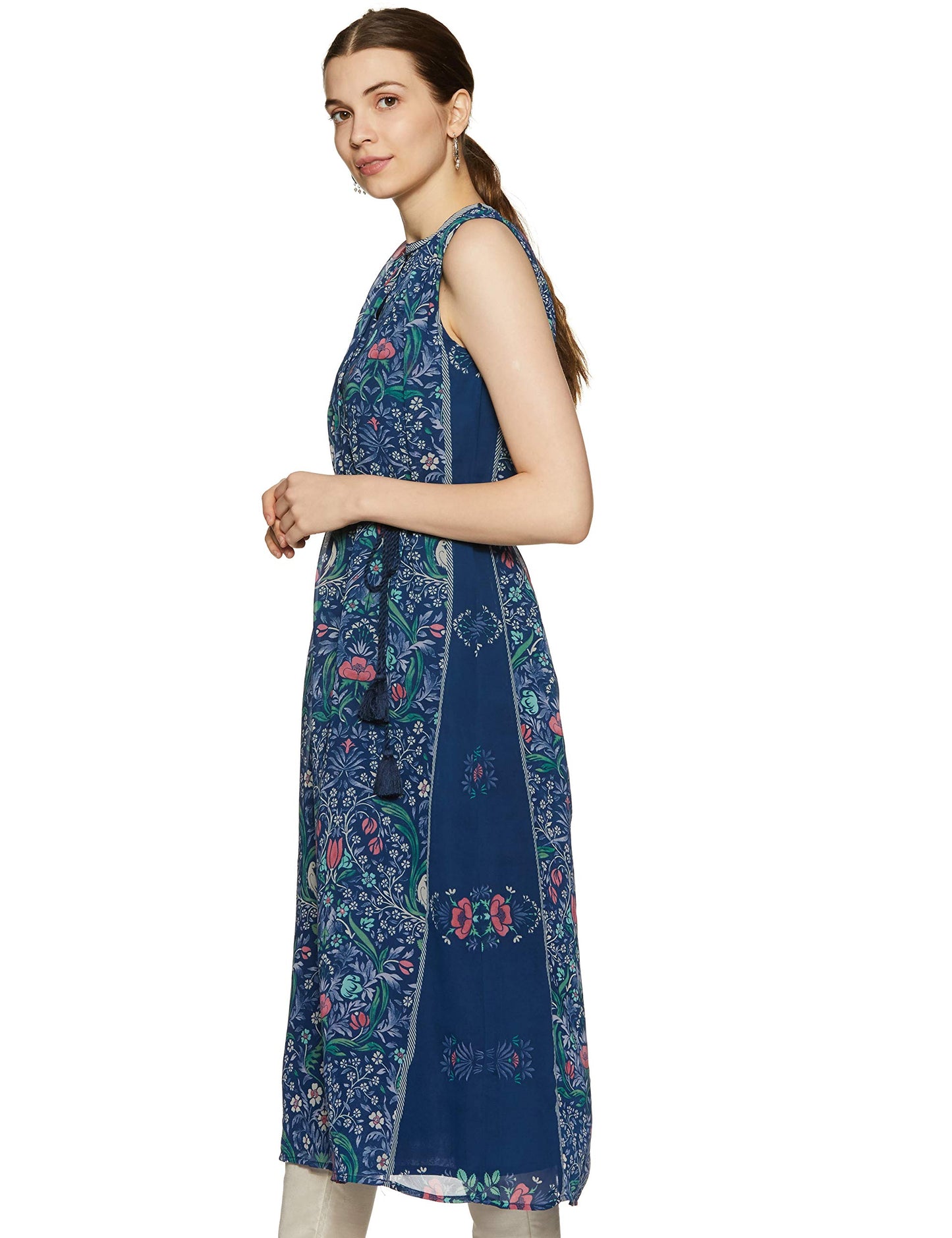 W for Woman Women's Georgette Kurta
