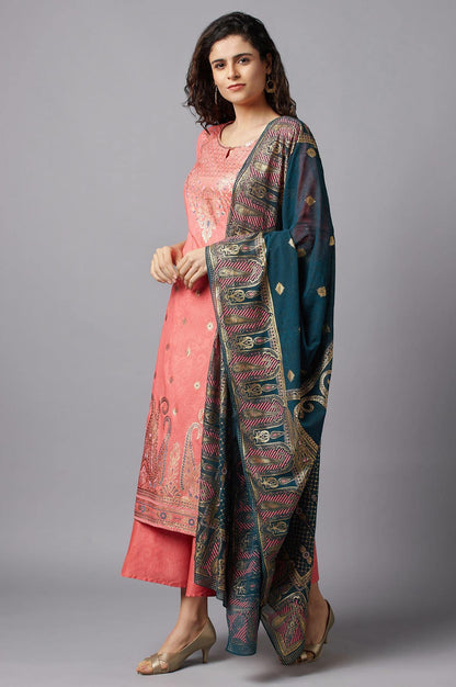 Aurelia Womens Kurta, Cullote & Dupatta