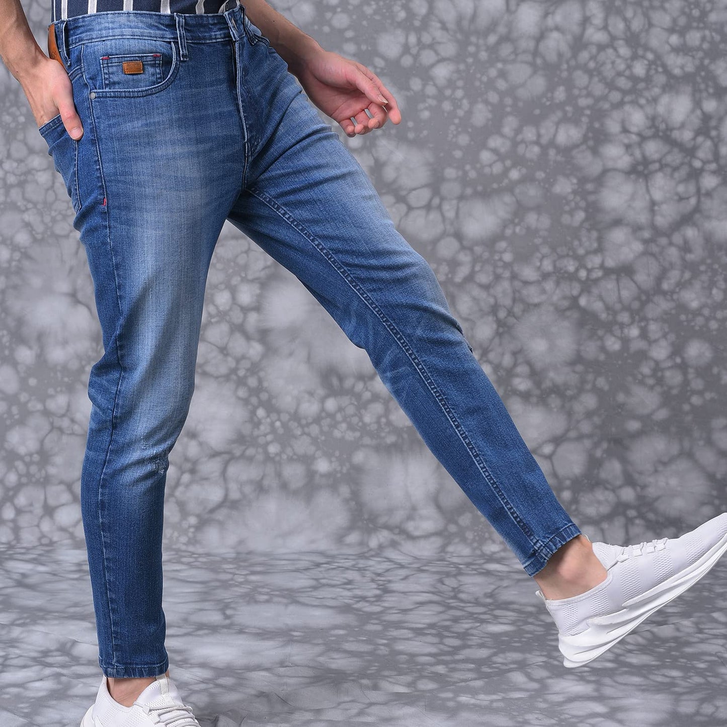 Campus Sutra Men Solid Stylish Casual Denim Jeans