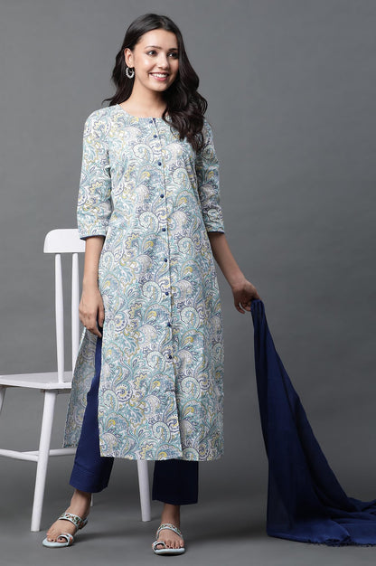 Aurelia Women's Cotton Kurta Set