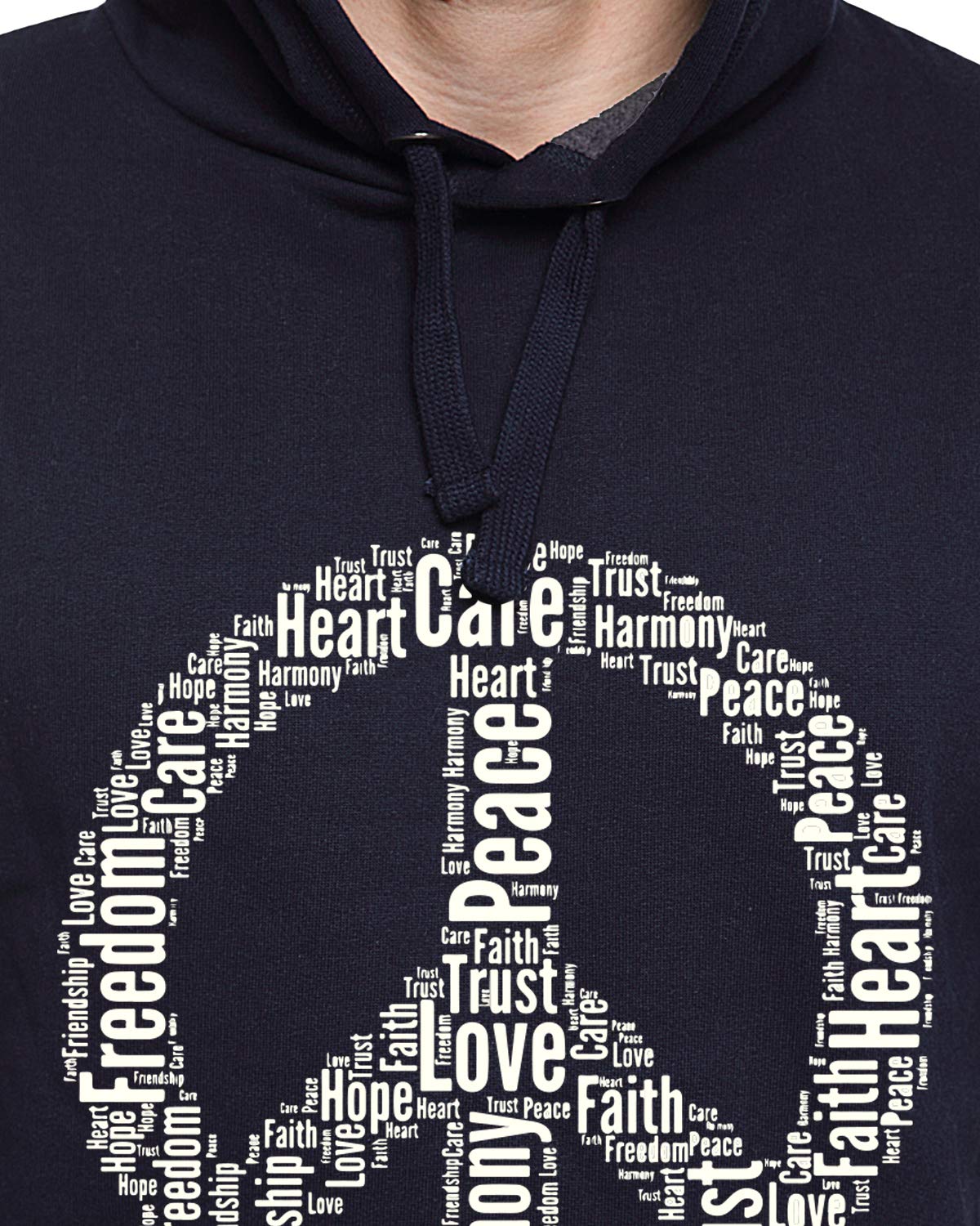 ADRO Men's Fleece Hooded Hoodie (H-M-PE-NB)