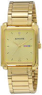 Sonata Analog Champagne Dial Men's Watch - NF7053YM05A