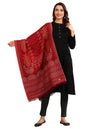 Aurelia Womens Synthetic Stole (19NOA80023-700672_Red_Fs)